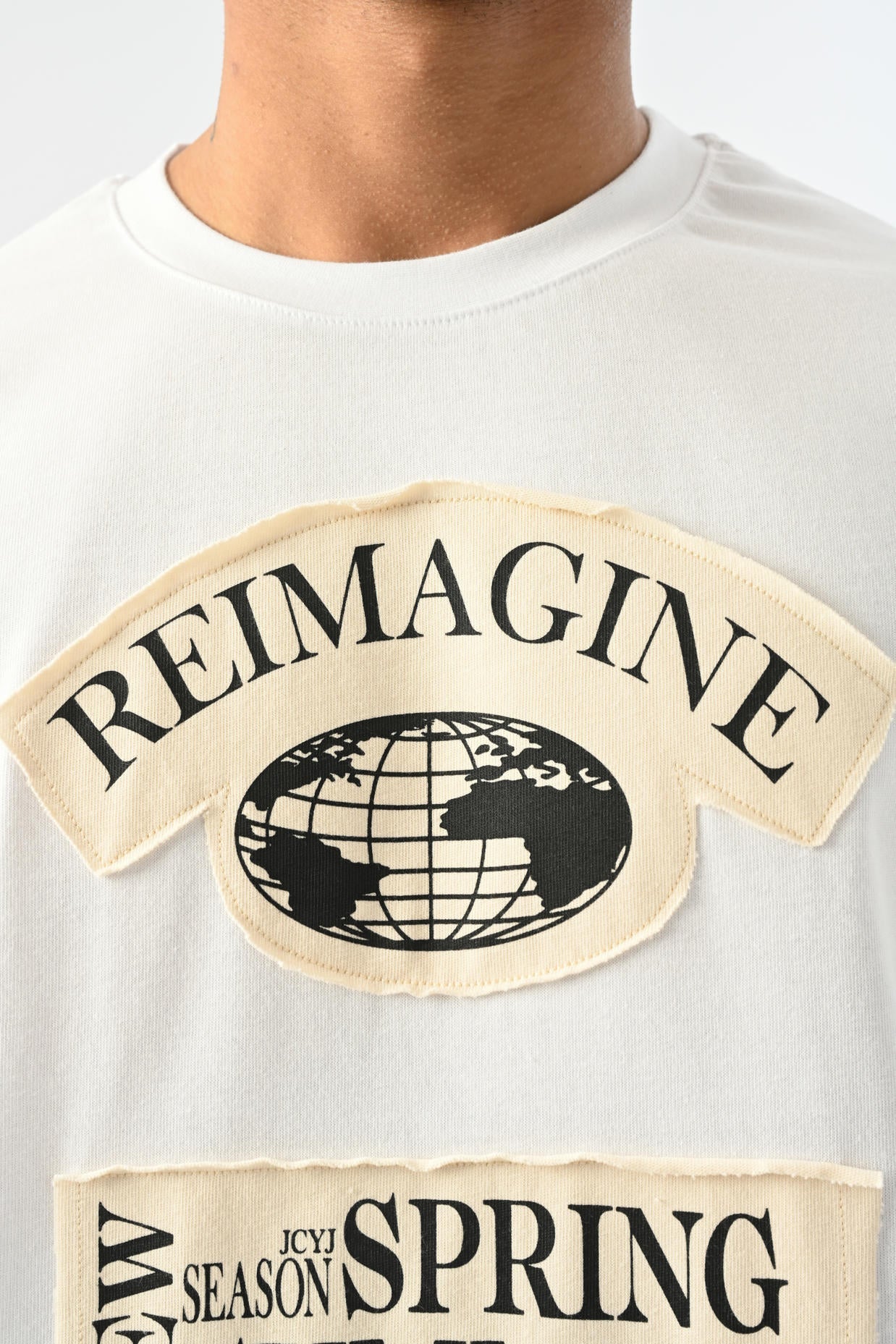 Reimagine Detailed Oversize T-shirt JJ-25Y18