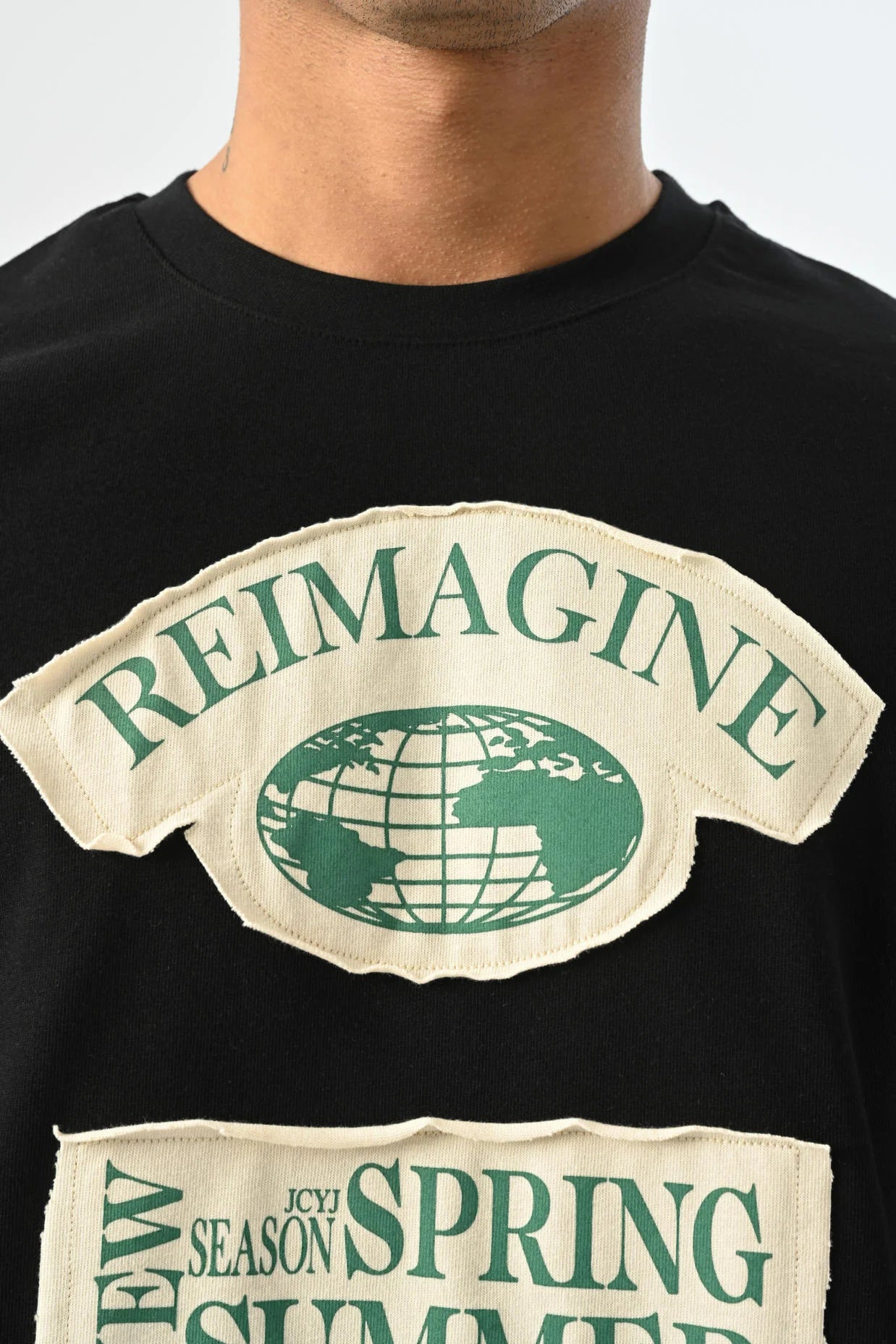 Reimagine Detailed Oversize T-shirt JJ-25Y18