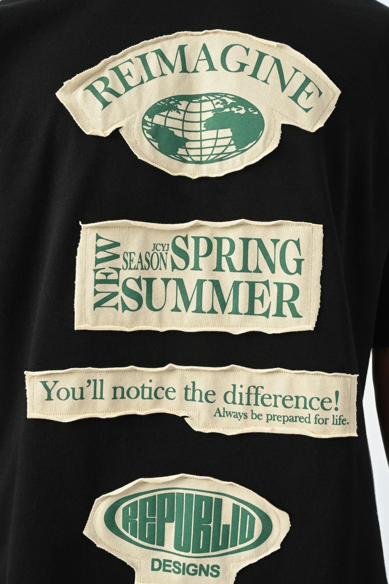 Reimagine Detailed Oversize T-shirt JJ-25Y18