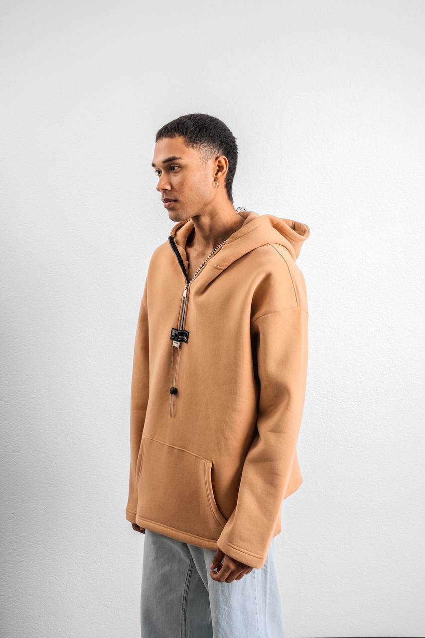 Zippered Hooded Sweatshirt BRZ-71024