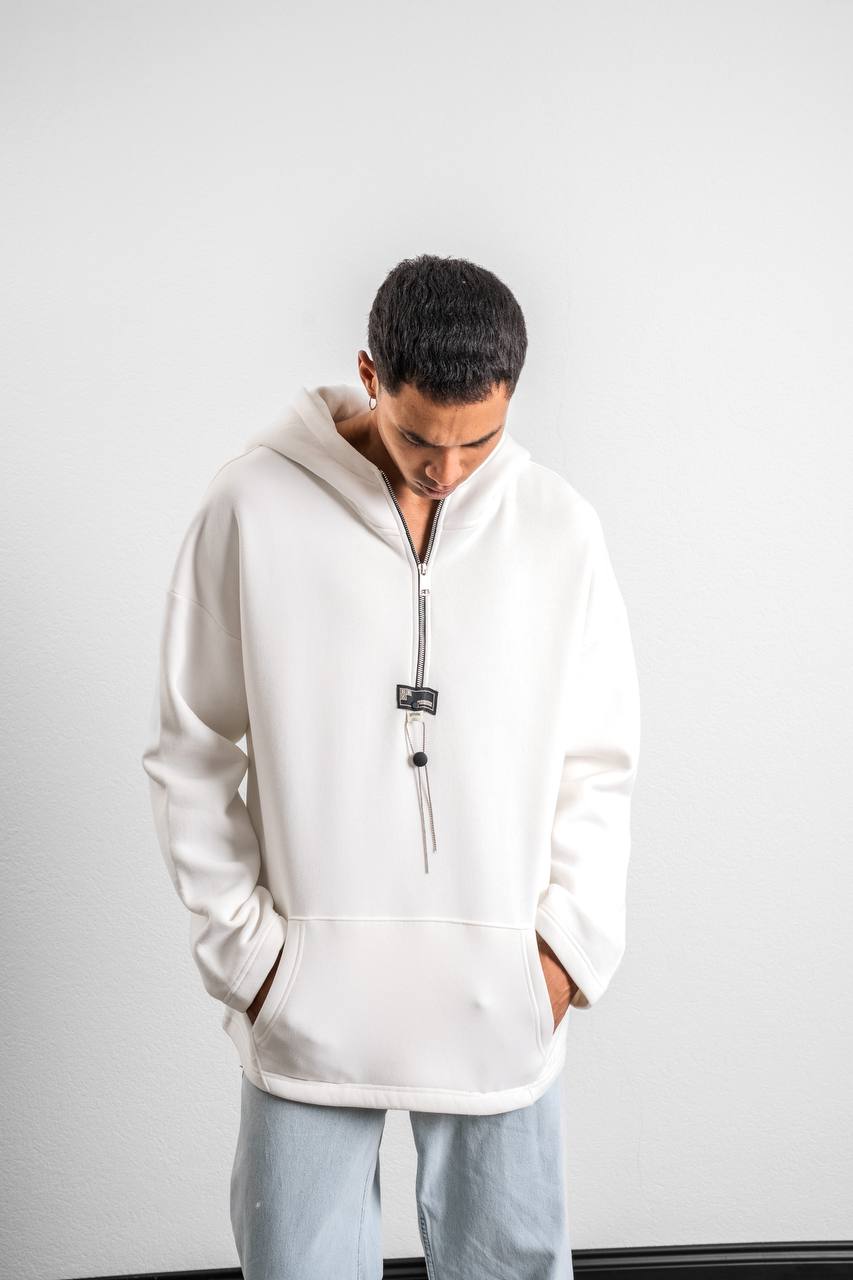 Zippered Hooded Sweatshirt BRZ-71024
