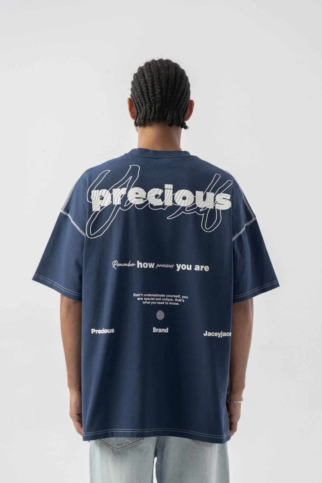 Precious Printed Oversize T-shirt