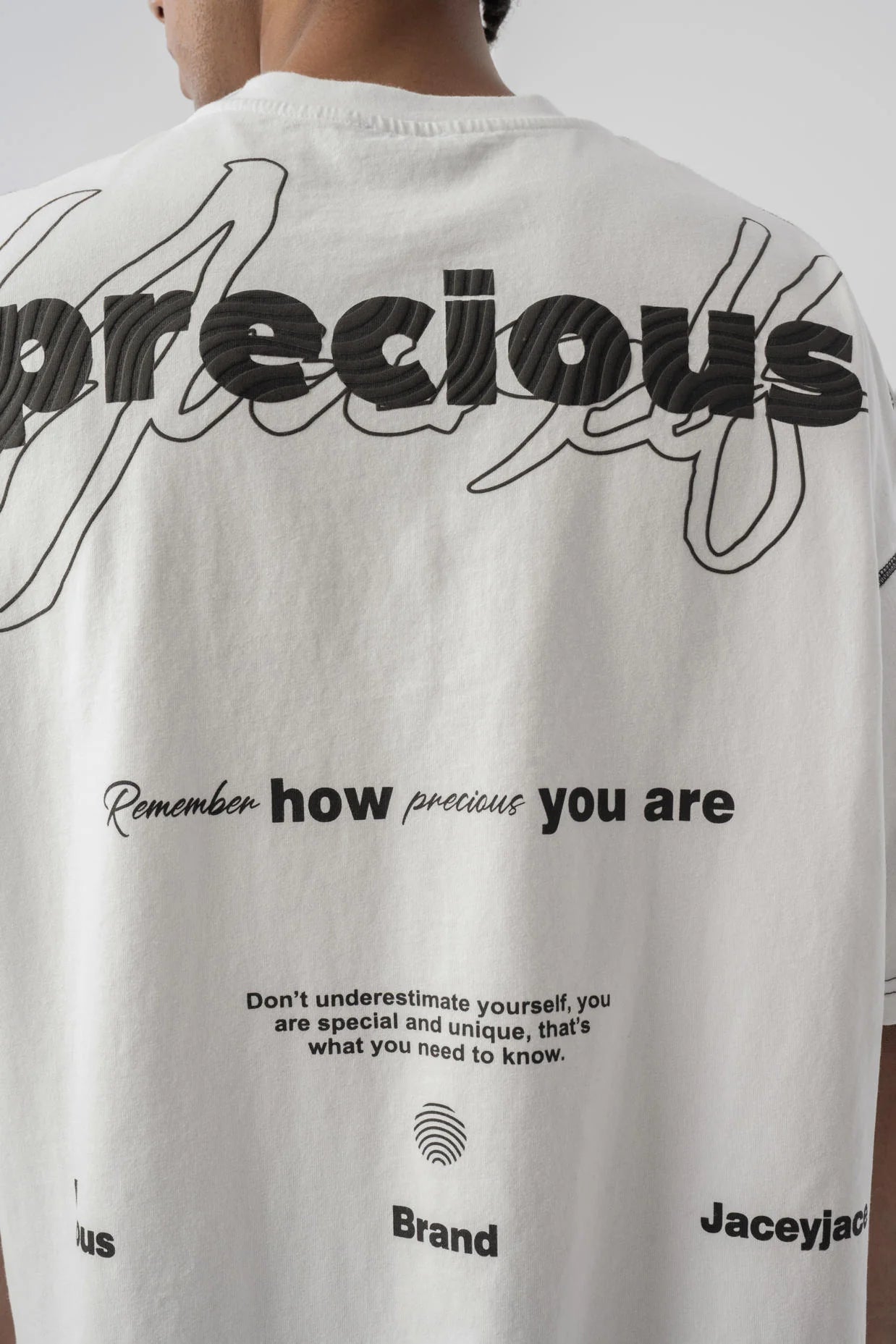 Precious Printed Oversize T-shirt