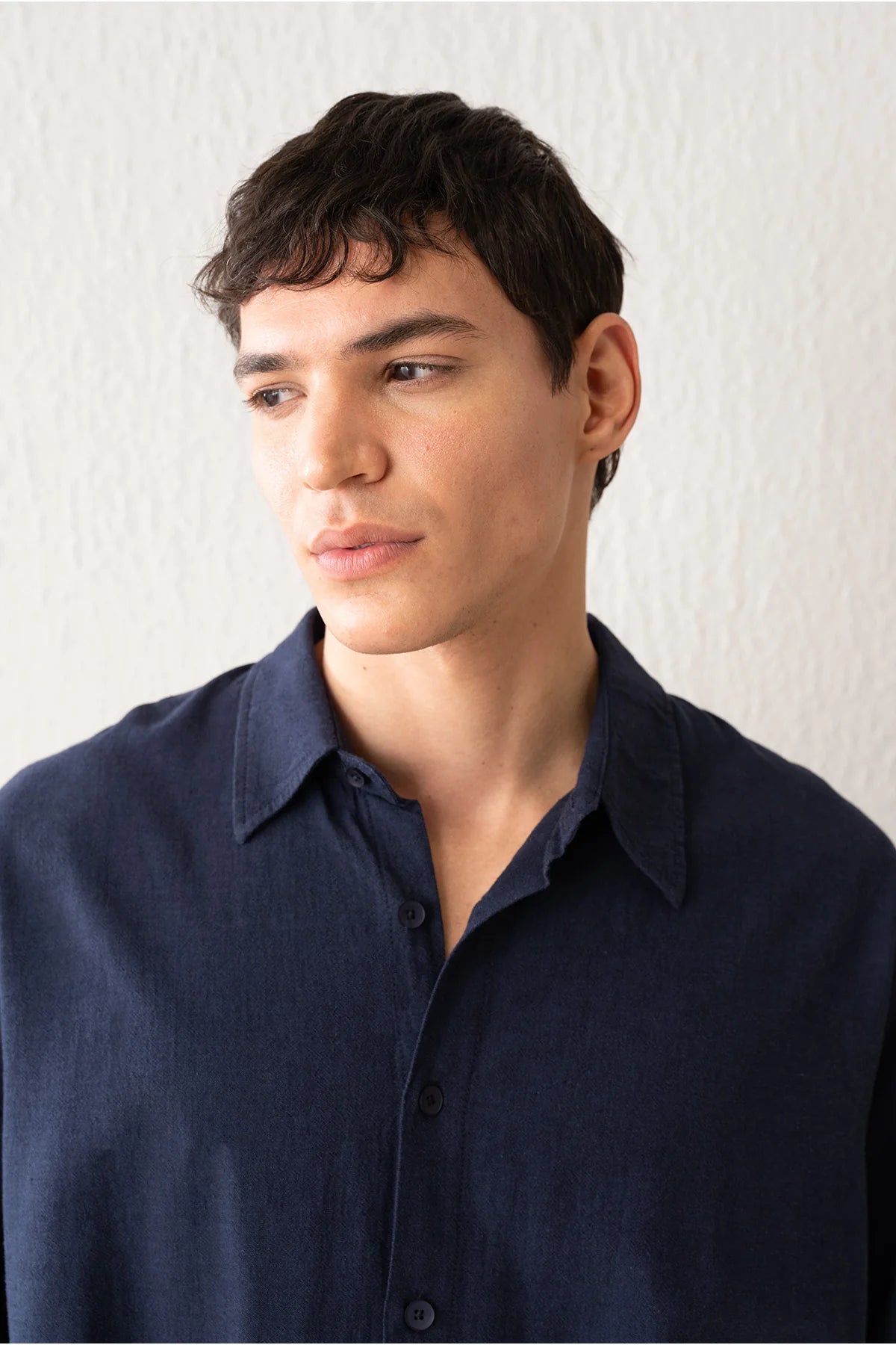 100% Cotton Flowy Linen Shirt