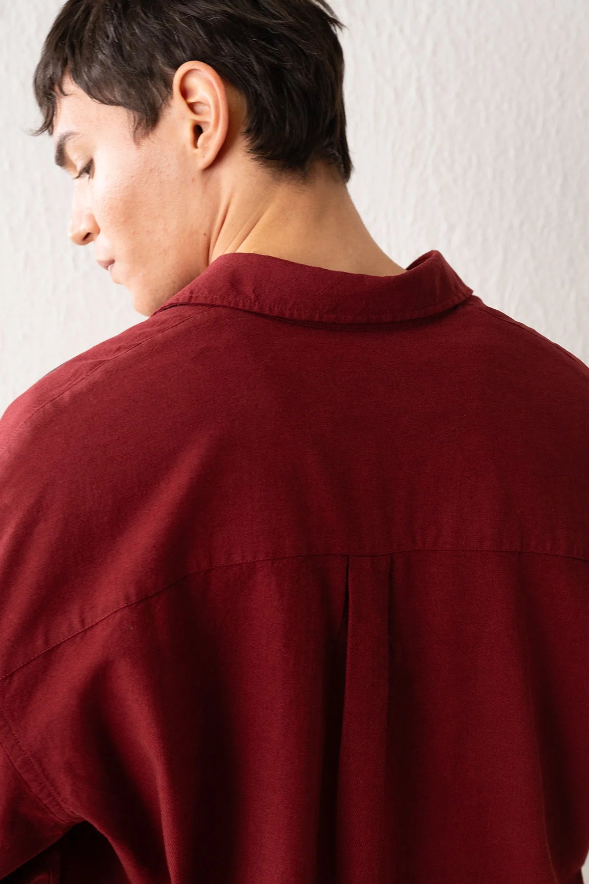 100% Cotton Flowy Linen Shirt