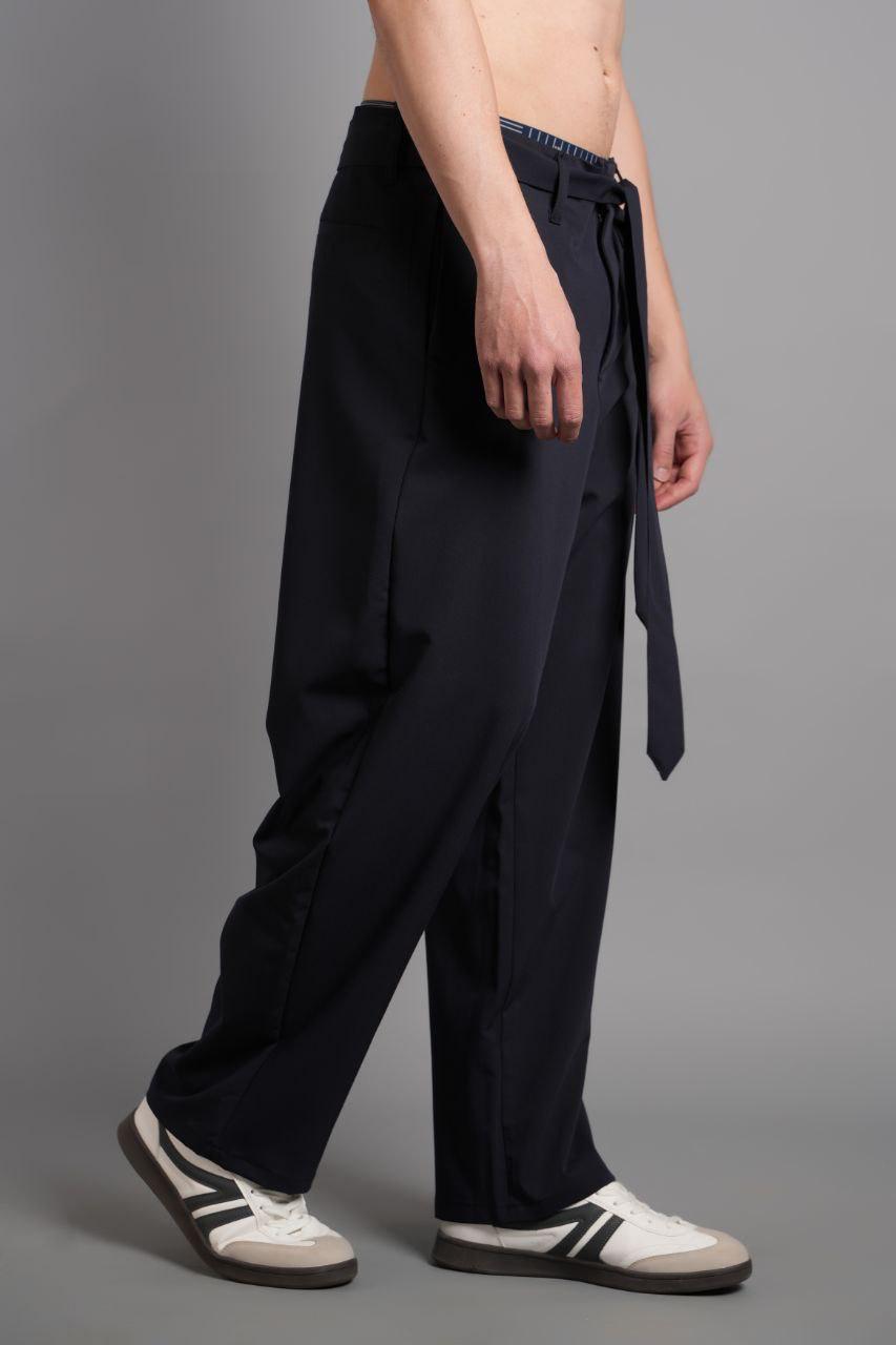 Baggy Waist Belted Trousers YP-PAN25007