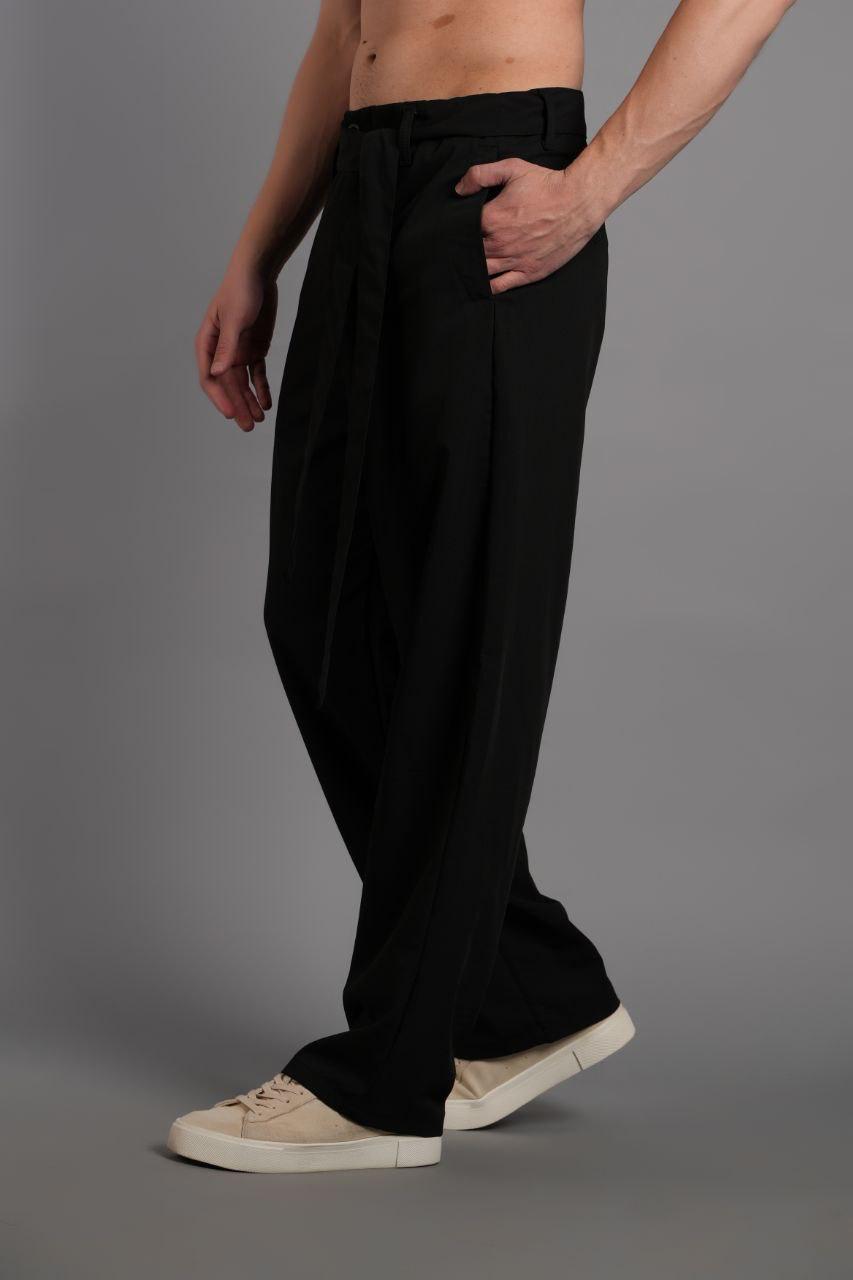Baggy Waist Belted Trousers YP-PAN25007
