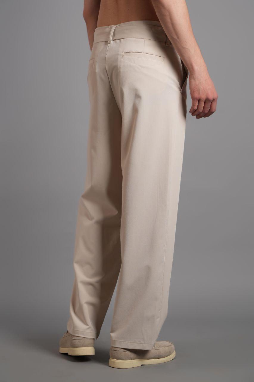 Baggy Waist Belted Trousers YP-PAN25007