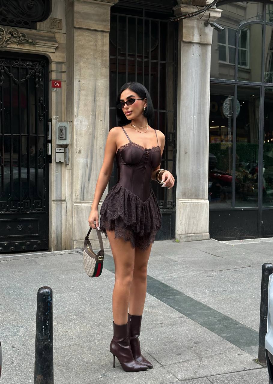 Dantelli Elbise ELY-201125