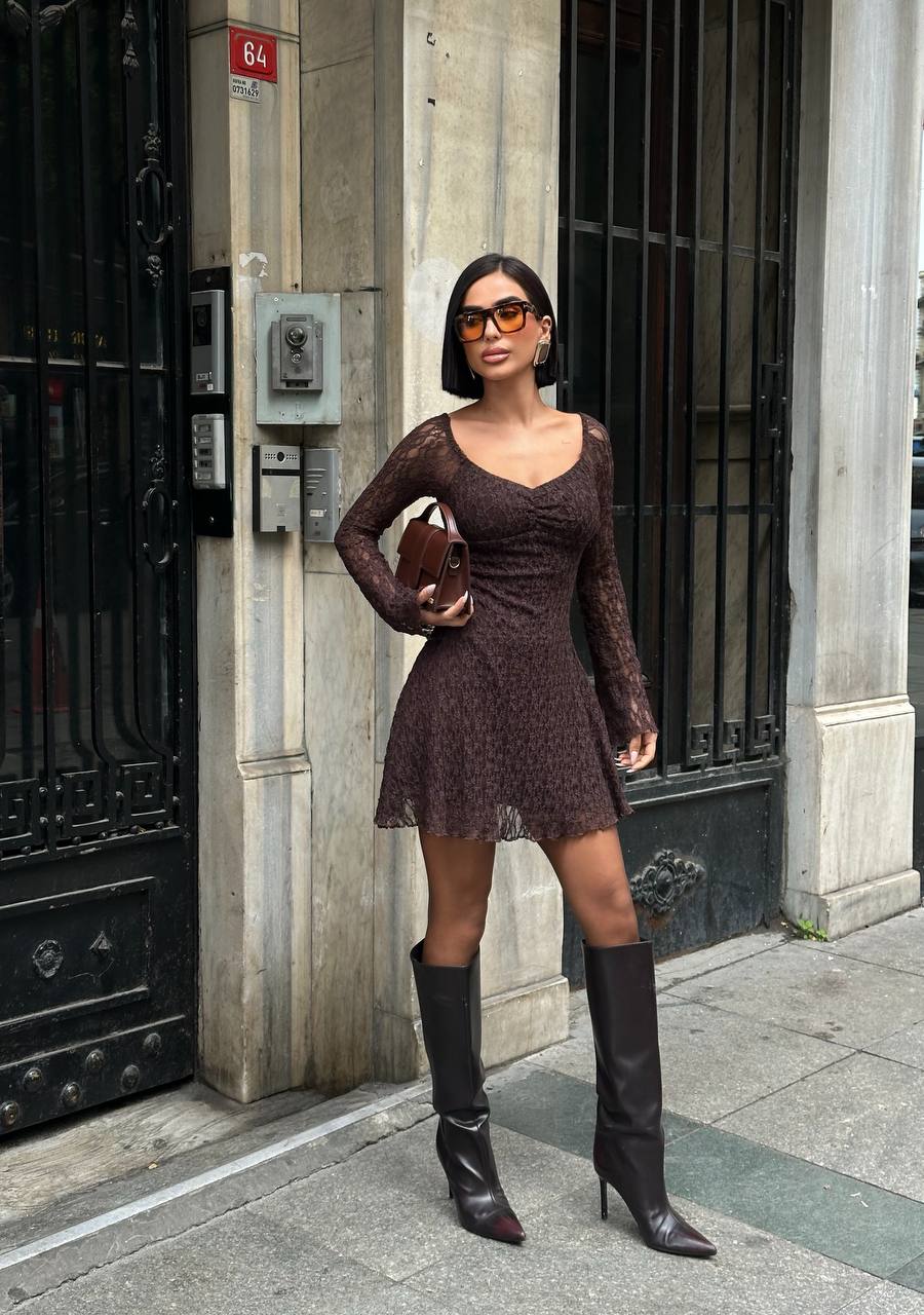 Brshka Model Dantel Elbise ELY-251125